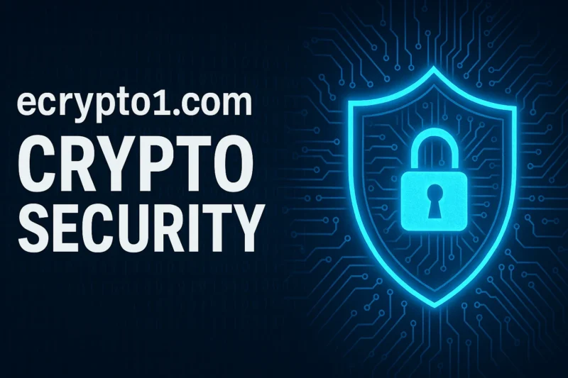 eCrypto1.com Crypto Security: Revolutionizing Digital Asset Protection