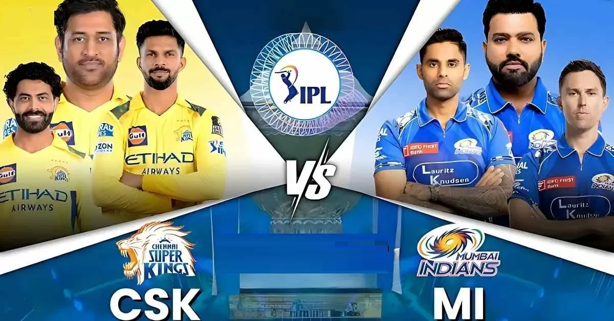 Chennai Super Kings vs Mumbai Indians Timeline